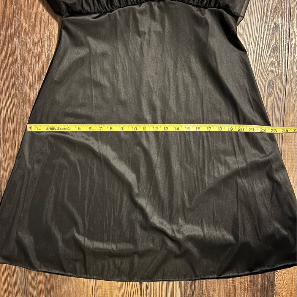 Vintage VANITY FAIR Sheer Overlay Spaghetti Straps Negligee Nightie Party Dress - Picture 13 of 13